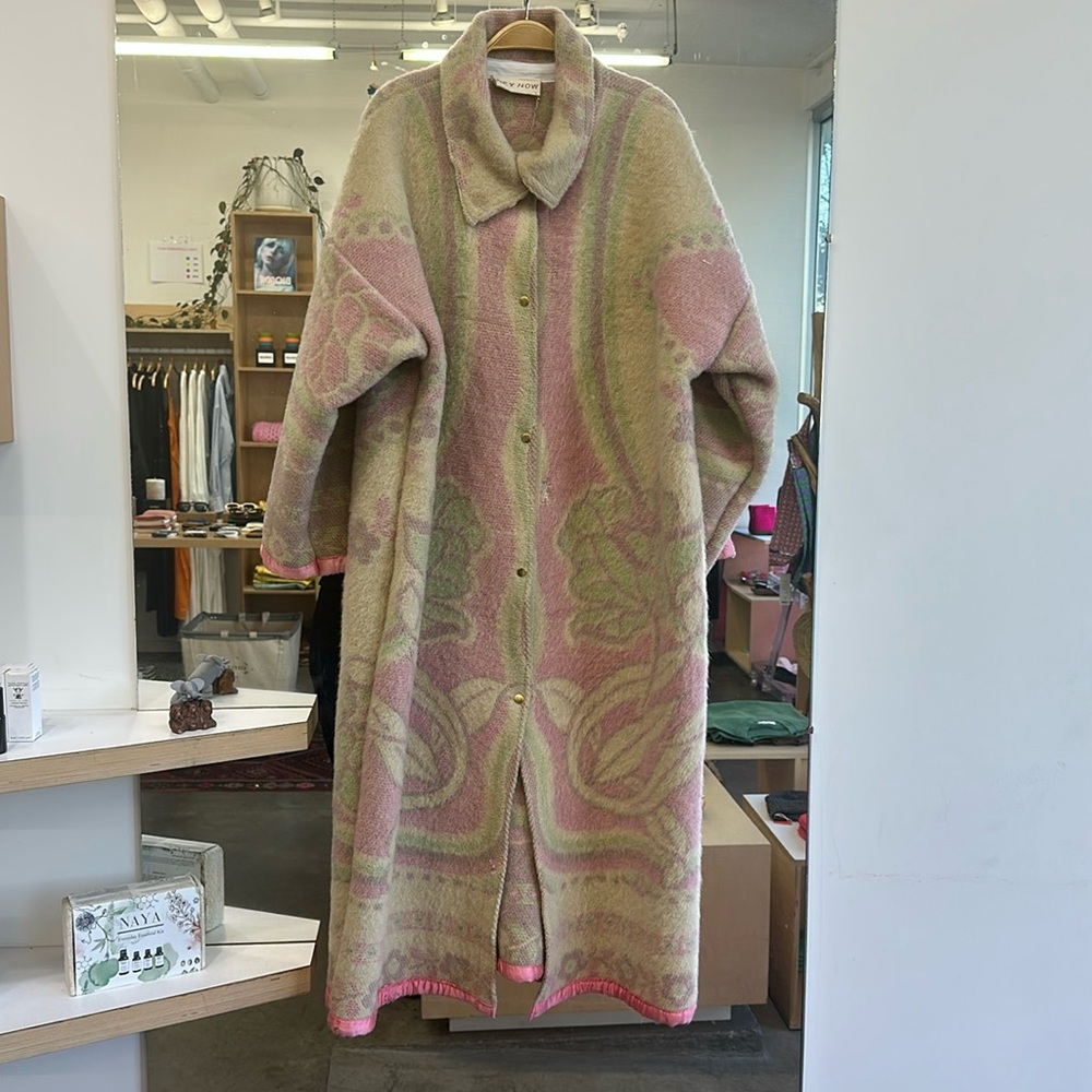 Vintage blanket coat